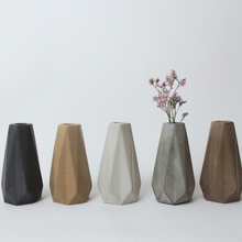 Load image into Gallery viewer, Geometric Origami Vase