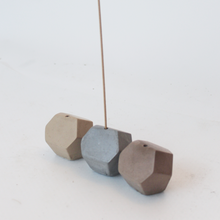 Load image into Gallery viewer, Geometric Rock Incense Holder