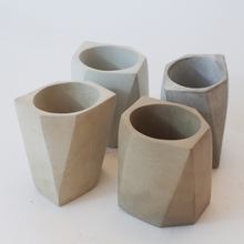 Load image into Gallery viewer, Angled Geometric Vessel / Planter