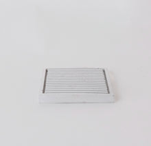 Load image into Gallery viewer, Ribbed Square Coaster