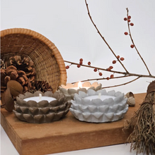 Load image into Gallery viewer, Pinecone Tealight Candle Holder