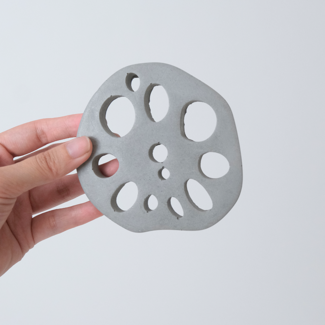 Lotus Root Coaster – Mindful Cements Studio