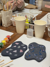 Load image into Gallery viewer, Glass Terrazzo + Cement Tray Workshop - 3/21 (3-5pm) at Say When LA
